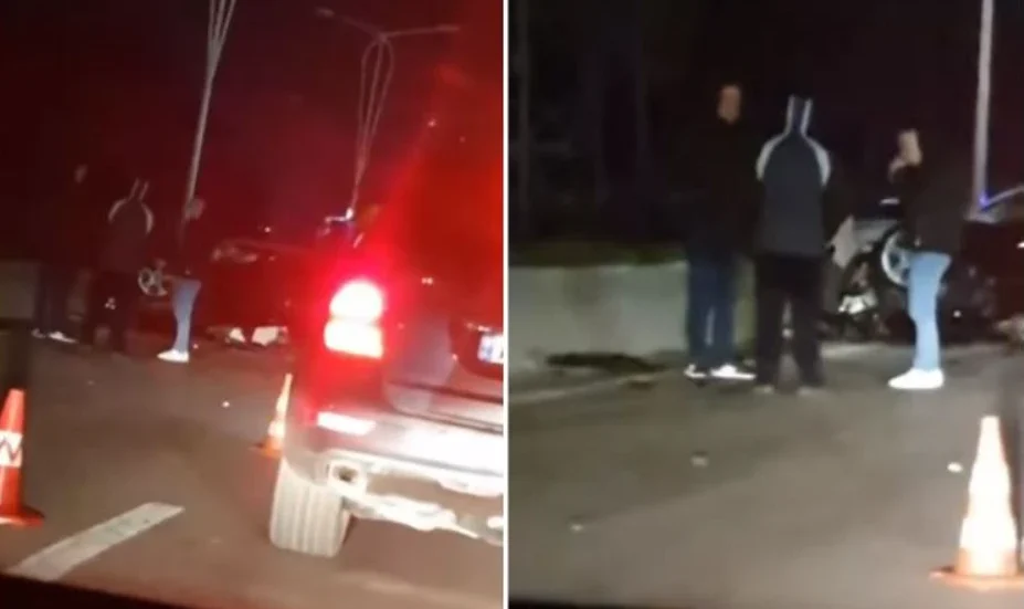 Aksident zinxhirë në vend! 6 automjete bëhen copash, disa persona thuhet se…