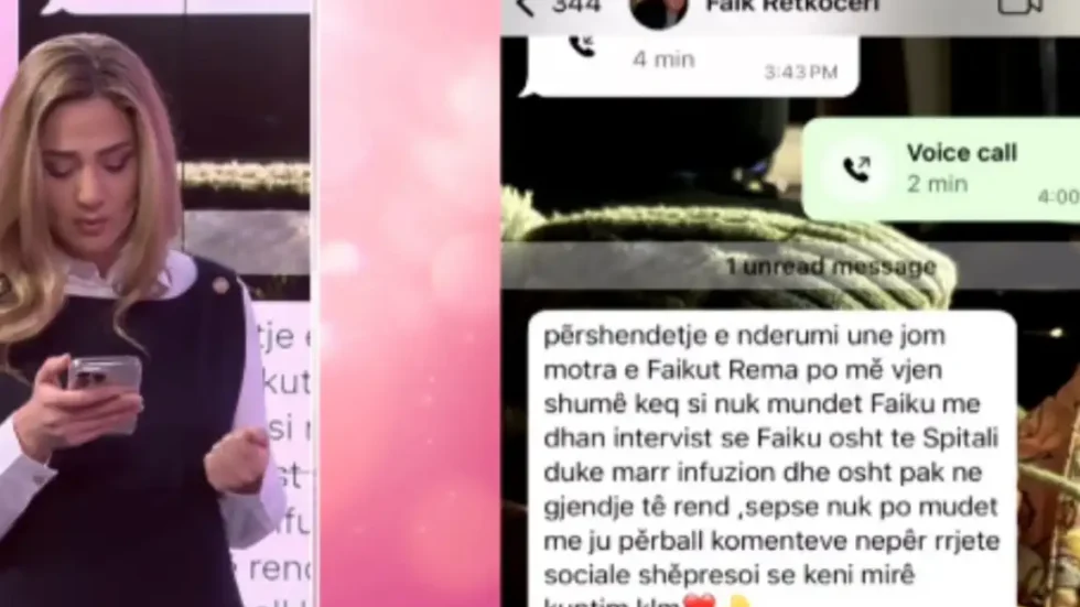 Kishte planifikuar intervistë live me Bieta Sulon, babai i Malit në gjendje të rënduar në spital (MESAZHI)