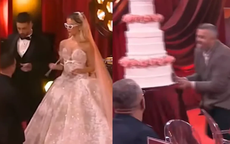 SKANDAL në dasmën në BBVA! Rogerti shkatërron tortën, dekoret dhe më pas bënë të PAPRITUREN me nusen