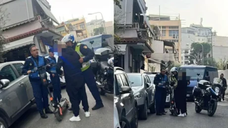 Aksion për ndalimin e monopatinave: I riu nuk i bindet policisë, ja mbath. Brenda pak minutave e pëson keq