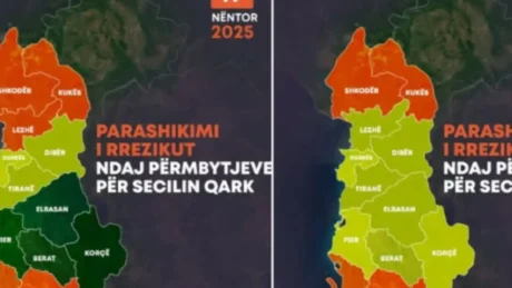 Merrni masat/ Reshje intensive dhe shtrëngata, ja cilat janë qarqet më të rrezikuara këtë javë