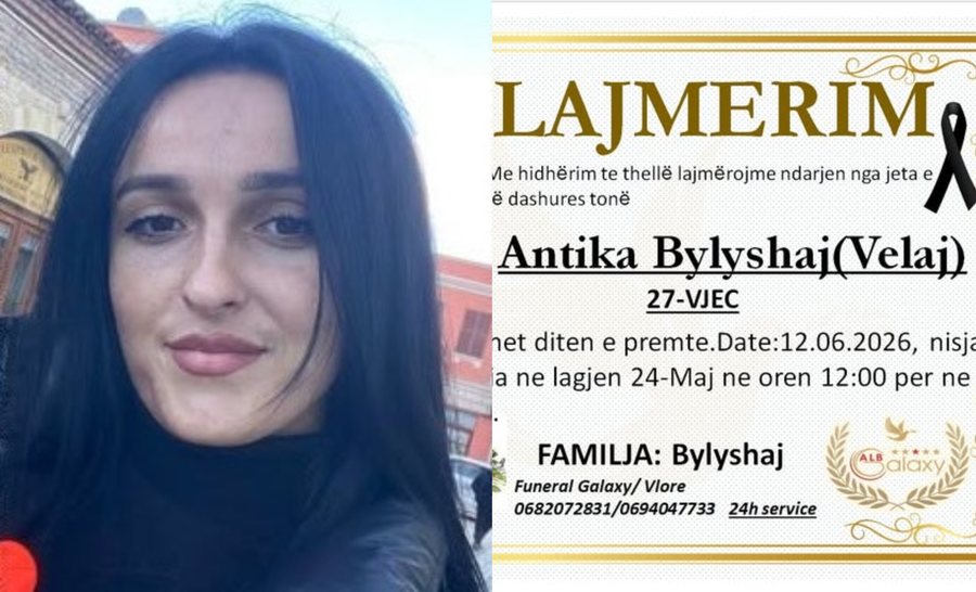 Kjo është 27-vjeçarja që ra nga kati i gjashtë! Familjarët i japin nesër lamtumirën e fundit Antikës, nënës së dy fëmijëve