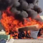 Aksident i frikshëm në vend! 3 makina përfshihen, njëra shpërthen në fIakë