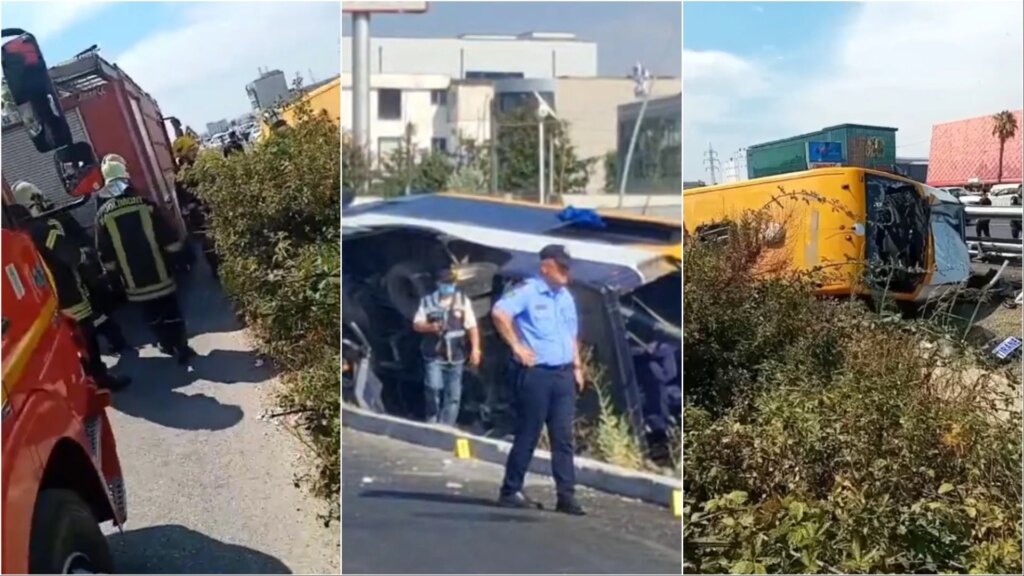 Detajet/ Aksidenti me dy vi*tima në autostradë, autobusi po vinte nga Berati për në Tiranë, shoferi dyshohet se pësoi…
