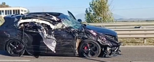 Aksident në autostradën, pIagosen dy persona!
